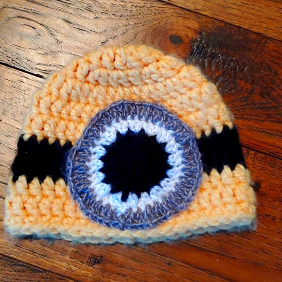 Other - 3 for $12 💚 Hand crocheted Minion hat